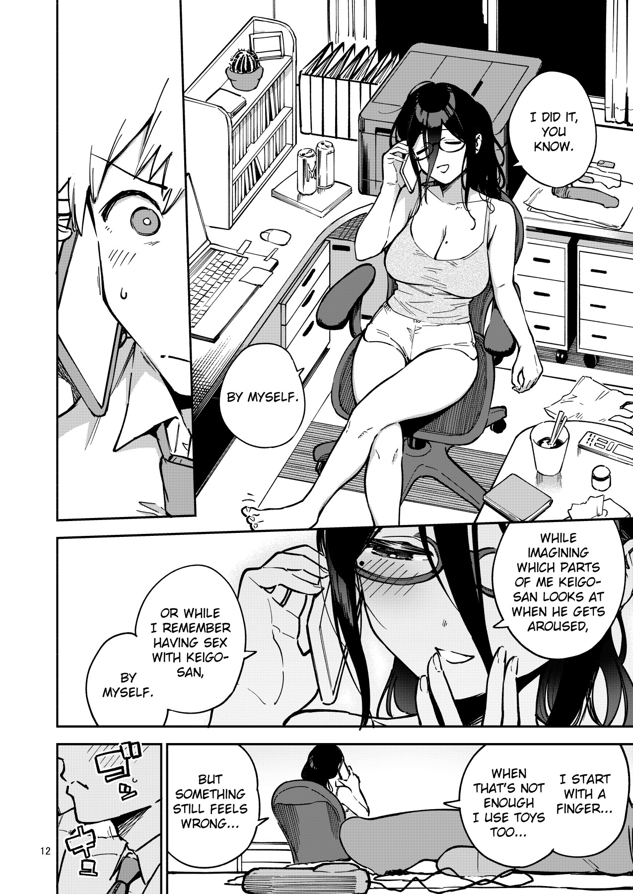 Hentai Manga Comic-Ayane-san From Next-Door Naughty Selfies and Punishment Sex Volume-Read-11